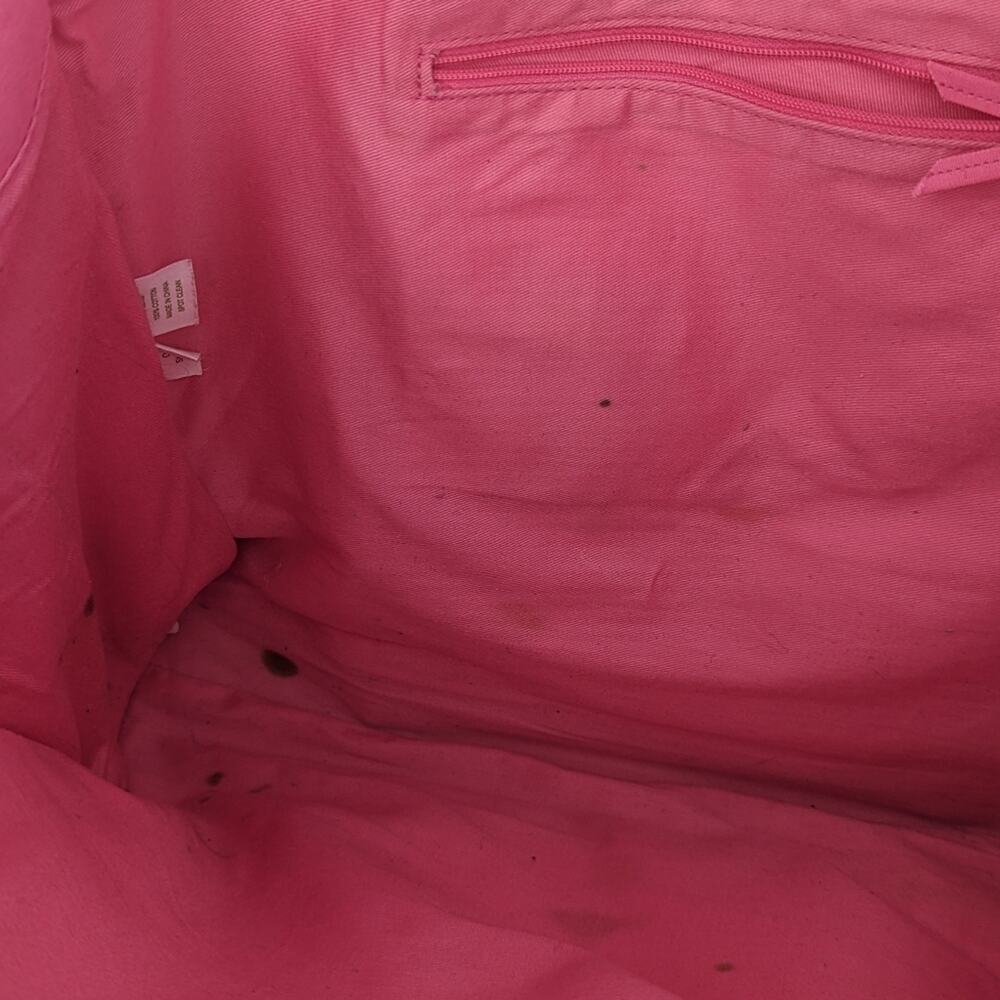 Lilly Pulitzer Alpha Phi Pink Floral Cotton Canvas Bag - Picture 7 of 7